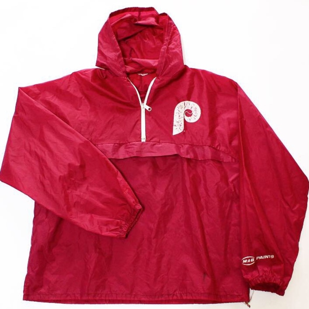 •80’s era Phillies windbreaker
